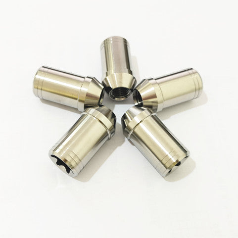 Hot forged T70 titanium lug nuts m12x1.5x40 closed(20pcs)