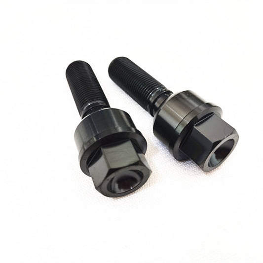 Titanium Lug Bolts Hex Head Porsche Wheel Bolts M14X1.5 For 911 BOXSTER MACAN CAYMAN PANAMERA (Package of 20pcs)