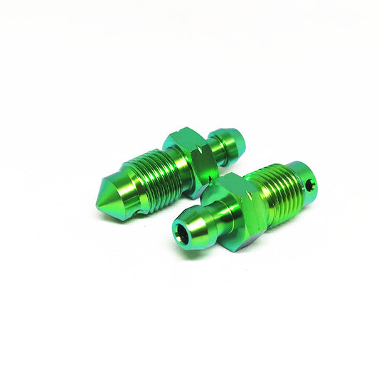 Titanium brake caliper bleed nipples m10*1(package of 2pcs)