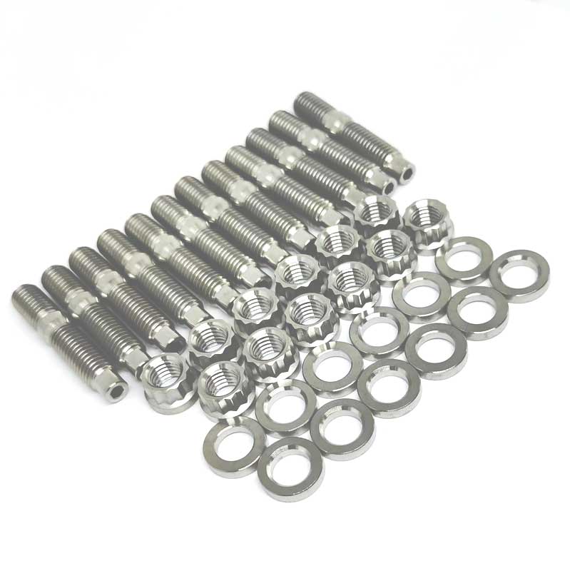 Titanium Exhaust Manifold Stud M8 Kits-For GM/CHEV LS/LSX/SMALL BLOCK SERIES ENGINES