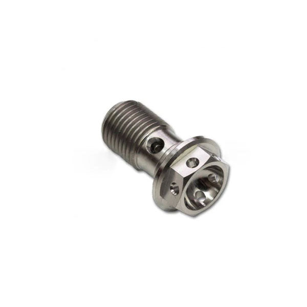 Titanium Front brake Banjo Bolt M10 x 1.00mm Single Line