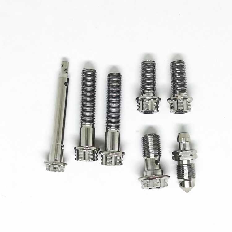 Titanium Hardware bolt kit for Brembo P34 Brake Caliper (Package of 7pcs)