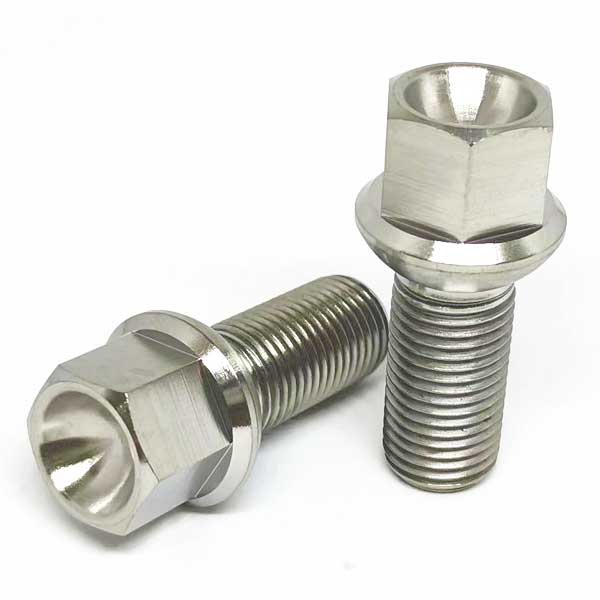 Titanium Lug Bolts M14x1.5mm For Audi VW Bentley Mercedes Ball Seat (Package of 20pcs)